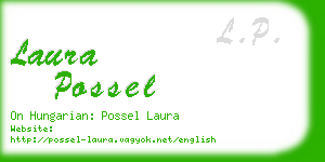 laura possel business card